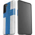 Finland Flag Distressed Galaxy S21 FE Pro Case